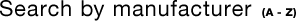 Search by manufacturer